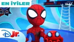 Spidey ve Trace-E'nin En İyi Anları | Marvel Spidey ve İnanılmaz Arkadaşları | @DisneyPlusTR