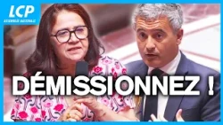 Criminal Justice Bill: Heated Exchange Between Gérald Darmanin and Elisa Martin (LFI)
