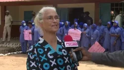 PRESIDENT BARROW INAUGURATES NEW DORMITORIES AT NURSING SCHOOL