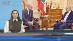 Newscast Intro: A Second French Day in Lebanon with a Packed Agenda, Culminating in the Renewal o...