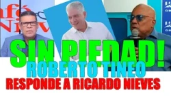 Roberto Tineo le responde sin piedad a Ricardo Nieves por el ministro Eduardo Estrella, mira por que