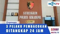 THREE PERPETRATORS OF STABBING DURING AUGUST MUSIC CONCERT ARRESTED BY SIMPENAN SUKABUMI POLICE