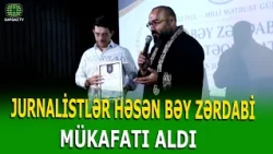 AJB-DƏ JURNALİSTLƏRƏ MÜKAFATLAR TƏQDİM OLUNDU
