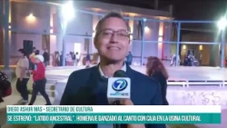 Se estrenó “Latido Ancestral”, en la Usina Cultural / Diego Ashur Mas #canal7salta