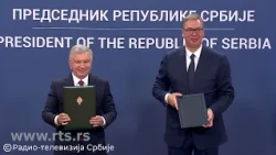 Vučić i Mirzijojev potpisali izjavu o strateškom partnerstvu a ministri 20 bilateralnih sporazuma