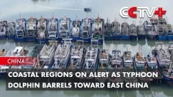 Coastal Regions on Alert as Typhoon Dolphin Barrels Toward East China