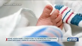What is GAMT deficiency? Kansas newborns to be screened for rare genetic condition
