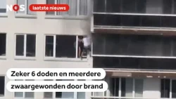 Man ontsnapt via raam aan brand in Antwerpen