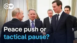 Putin pauses strikes as US envoys shuttle between Moscow and Kyiv | DW News