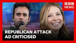 Attack ad with candidate's estranged mother sparks backlash | BBC News