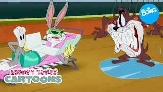 Looney Tunes Cartoons | Bugs Bunny vs. Taz en medio del océano | Boing