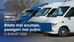 PRO TV News (8:00 PM) | MORE EXPENSIVE TICKETS, FEWER PASSENGERS | Moldova