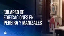 Priest clings to his church during earthquake
