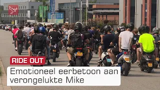 Emotioneel eerbetoon aan verongelukte Mike | Omroep Flevoland
