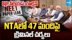 Criminal and Legal Proceedings Against 47 Officials In NTA | National News | @SakshiTV