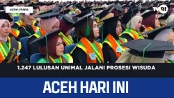 1,247 Unimal Graduates Attend Commencement Ceremony | Aceh News Today