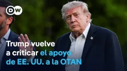 US President labels his country's "unilateral" support for the alliance as "ridiculous"
