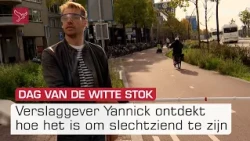 Verslaggever verkent de wereld van de witte stok