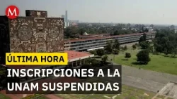 UNAM suspends enrollment at the last minute while thousands of students were ready