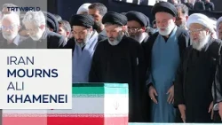 Iranians gather to mourn late Supreme Leader for a second day