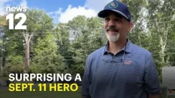 Retired FDNY veteran and 9/11 hero 'speechless' after $45K backyard transformation