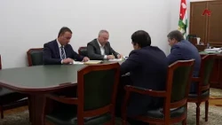 President of Abkhazia Badr Gunba held a meeting on the fuel issue