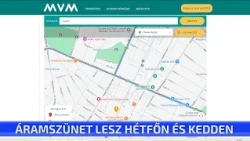 Áramszünet lesz hétfőn és kedden
