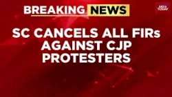 Breaking News: Supreme Court Cancels All FIRs Against CJP Protesters, Directs Centre On Compensation