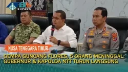 Earthquake Shakes Flores, 5 Dead: NTT Governor & Police Chief Head to the Scene