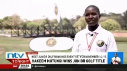 Hakeem Mutungi wins boys’ under-10 title at East Africa Junior Golf Rankings October Open