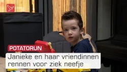 13-jarige Janieke uit Urk rent voor ziek neefje