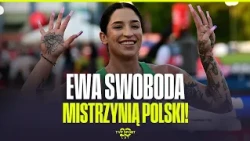 TRACK AND FIELD: EWA SWOBODA IS THE POLISH CHAMPION! HER RACE IN BIAŁYSTOK + INTERVIEW