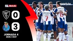 Resumo: Académico 0-3 FC Porto - Liga Portugal Betclic | sport tv