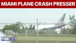 FULL: Amazon plane crash near Miami airport kills at least 5, strikes vehicles