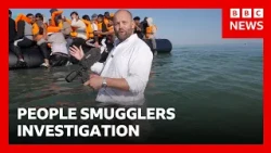 Gangs who illegally smuggle people to UK running low on small boats, investigation finds | BBC News