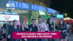 Nicaragua sang at the top of its lungs! The sensational Romeo Santos and Prince Royce show