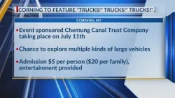Corning announces the return of "Trucks! Trucks! Trucks!" fundraiser