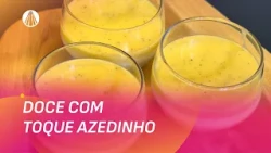 Essa mousse de maracujá com leite em pó é fácil de fazer | Sabor de Vida