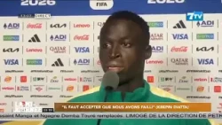 Krépin Diatta: « Il faut accepter que nous avons failli »