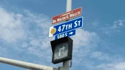 Dr. Walter G. Wells Honorary Street Renaming