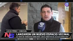 Lucas Pérez launches "Bariloche Suma Más," a new neighborhood political group