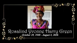 Death Announcement - Rosalind Yvonne Harry Green