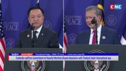 [VIDEO] Cambodia Reaffirms Commitment to Peaceful Maritime Dispute Resolution with Thailand