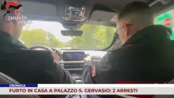 NEWS. HOME BURGLARY IN PALAZZO S. GERVASIO: 2 ARRESTS