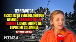 Venezuelan rescuer who assisted in the La Guaira tragedy leads search and rescue team in Colombia
