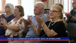DONATO ALLA PARROCCHIA DI SANT’ANTONIO ABATE UN DEFIBRILLATORE