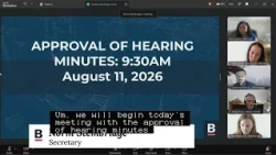 Zoning Board of Appeal Hearings 9/8/26