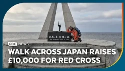 Walk across Japan raises £10,000 for Red Cross