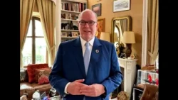 H.S.H. Prince Albert's best wishes for Radio Monte Carlo's 60th anniversary.