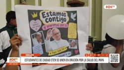 Chiclayo: Students from Ciudad Eten unite in prayer for the Pope's health